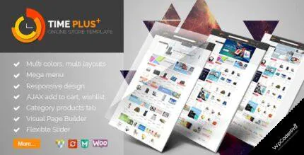 Download TimePlus – Mega Store Responsive WooCommerce Theme v1.2.1