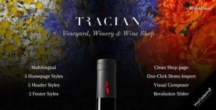 Download Tracian – Wine WordPress Theme v1.4
