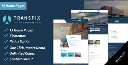 Download Transpix – Logistics Warehouse WordPress Theme v1.0