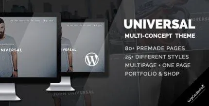 Download Universal – Smart Multi-Purpose WordPress Theme v1.2.5