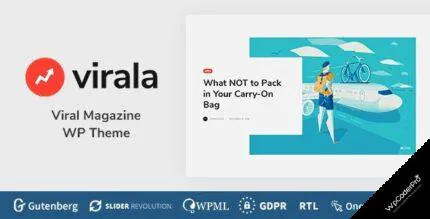 Download Virala – Viral Magazine WordPress Theme v1.0.3