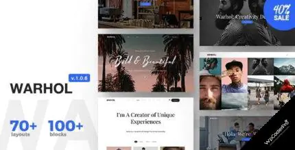 Download Warhol – Responsive Multipurpose WordPress Theme for Creatives v1.0.21