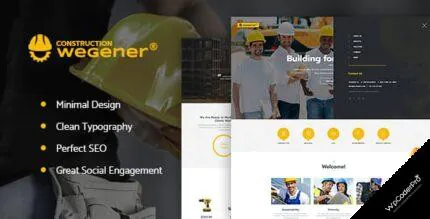 Download Wegener – Construction and Engineering WordPress Theme v1.1