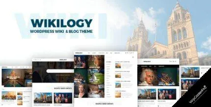 Download Wikilogy – Wiki and Blog WordPress Theme v1.2.1