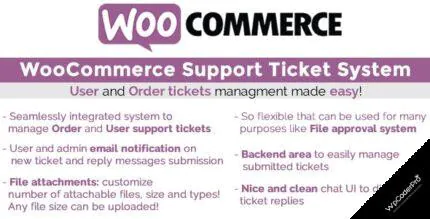 Download WooCommerce Support Ticket System v17.9
