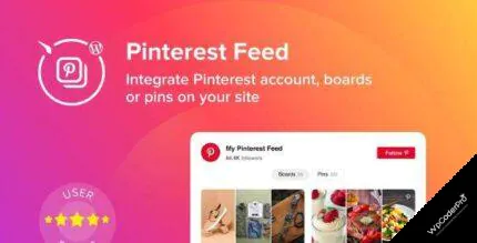Download WordPress Pinterest Feed Plugin