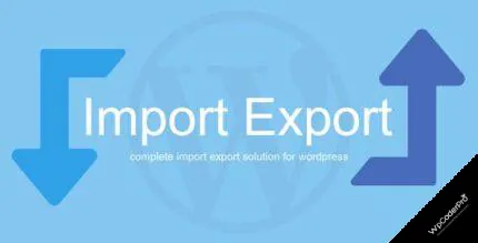WP Import Export plugin