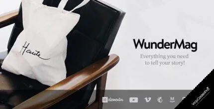 Download WunderMag – A WordPress Blog, Magazine Theme v2.6.2
