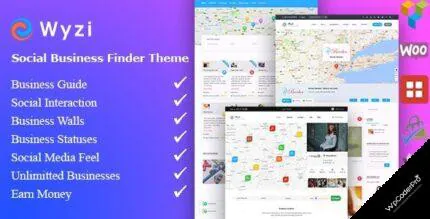 Download Wyzi – Business Finder and Service Provider Booking WordPress Theme v2.4.4
