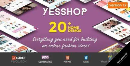 Download Yesshop – Responsive Multipurpose WordPress WooCommerce Theme v1.3.7
