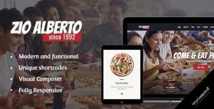 Download Zio Alberto – Pizza Restaurant, Cafe and Bistro WordPress Theme v1.2.2