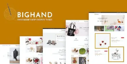 Download BigHand Handmade Shop Shopify Theme