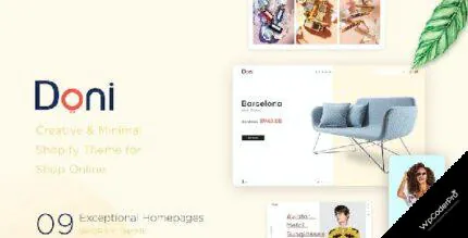 Download Doni Minimalist Shopify Theme