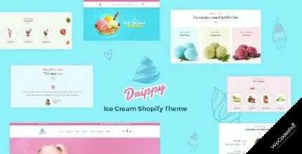 Download Drippy - Responsive IceCream Shopify Theme