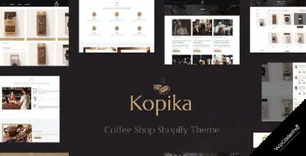 Download Kopiko - Cafe Bakery and Coffee Shop Shopify Theme
