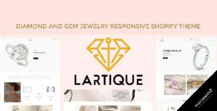 Download Lartique - Diamond And Gem Jewelry Shopify Theme