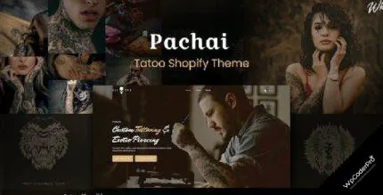 Download Pachai - Responsive Salon, Tattoo Shopify Theme