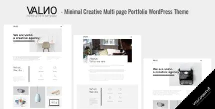 Download Valno Theme GPL - Creative Portfolio WordPress Theme